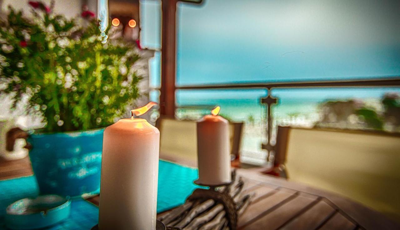 Aqua Mare Sea Side Rooms Nea Kallikrateia Kültér fotó