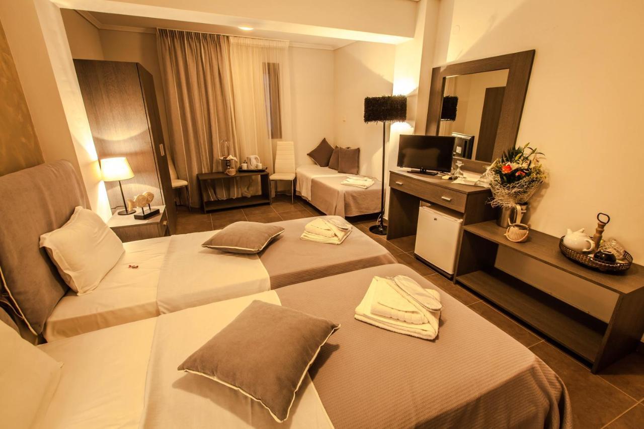 Aqua Mare Sea Side Rooms Nea Kallikrateia Kültér fotó