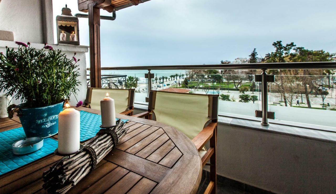 Aqua Mare Sea Side Rooms Nea Kallikrateia Kültér fotó